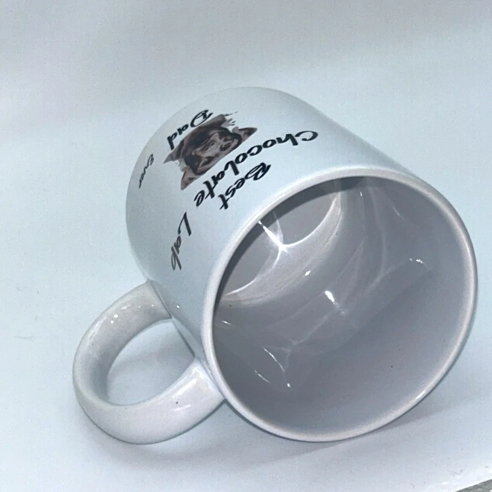 Best Chocolate Lad Dad Ever 11oz. Coffee Mug Cup Great‎ Gift NWT Brand New